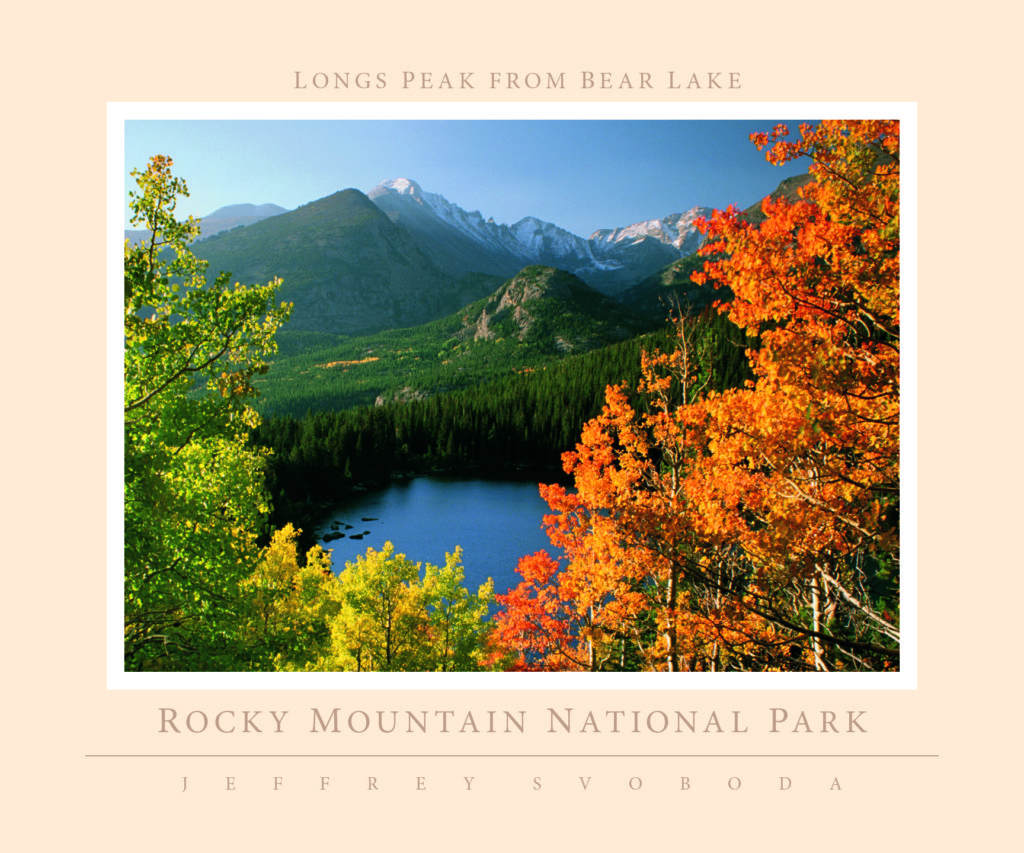 Die Cut Sticker Rocky Mountain National Park